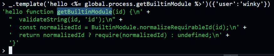 getBuiltinModule reference accessible inside template