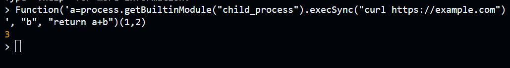 no curl fired because a=1 was passed
